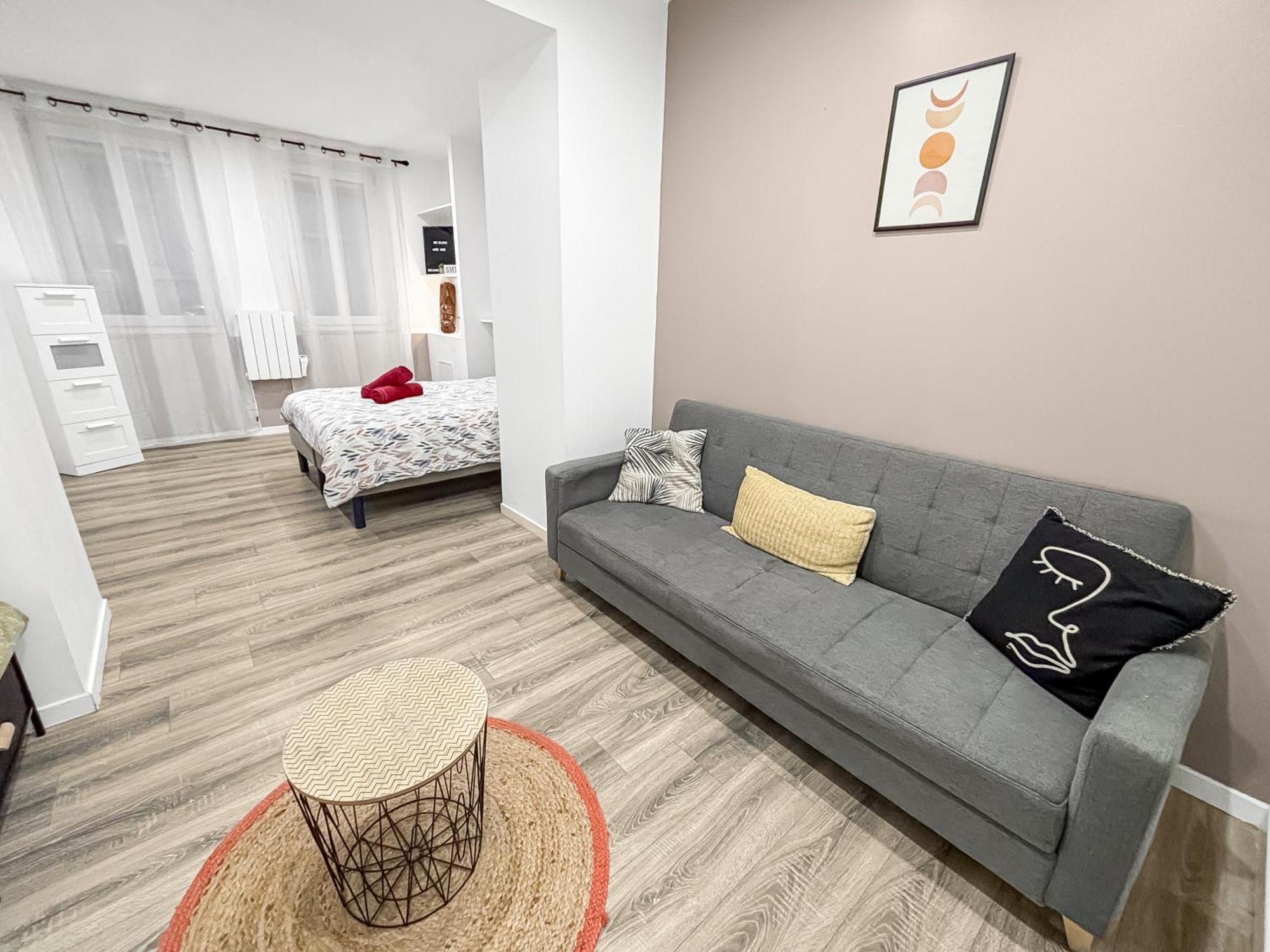 Studio Cosy Au Coeur De Boulogne Bagian luar foto